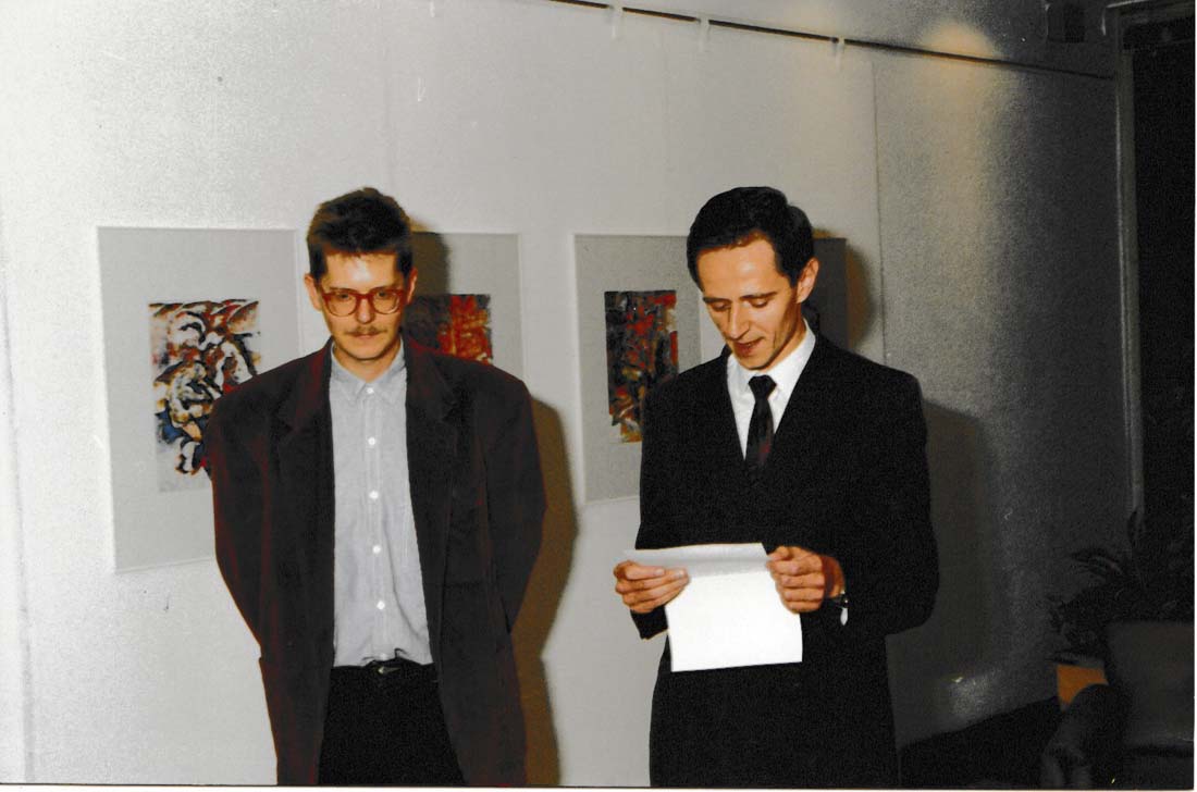 1993 Duna Galéria Szikói Gbor megnyitja a kiállításomat