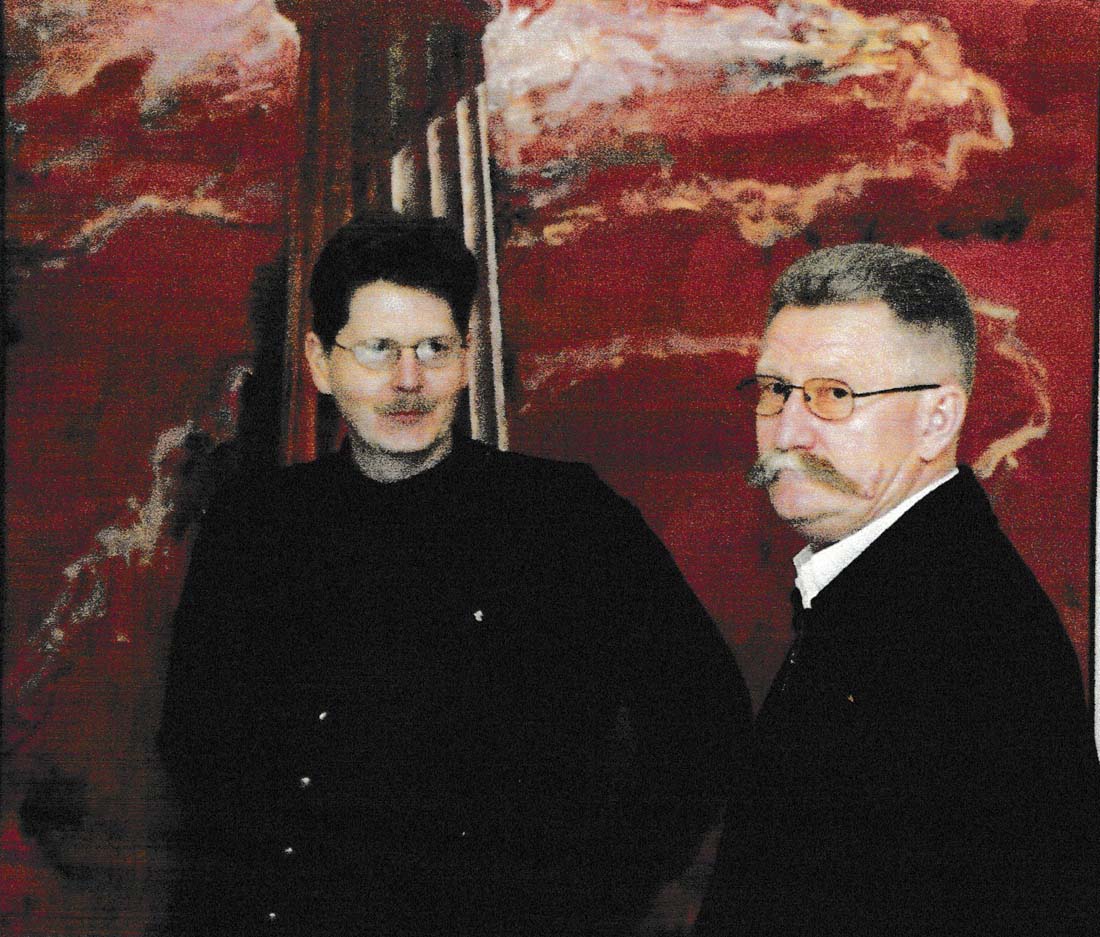 2003 Turányi Gáborral a megnyitón