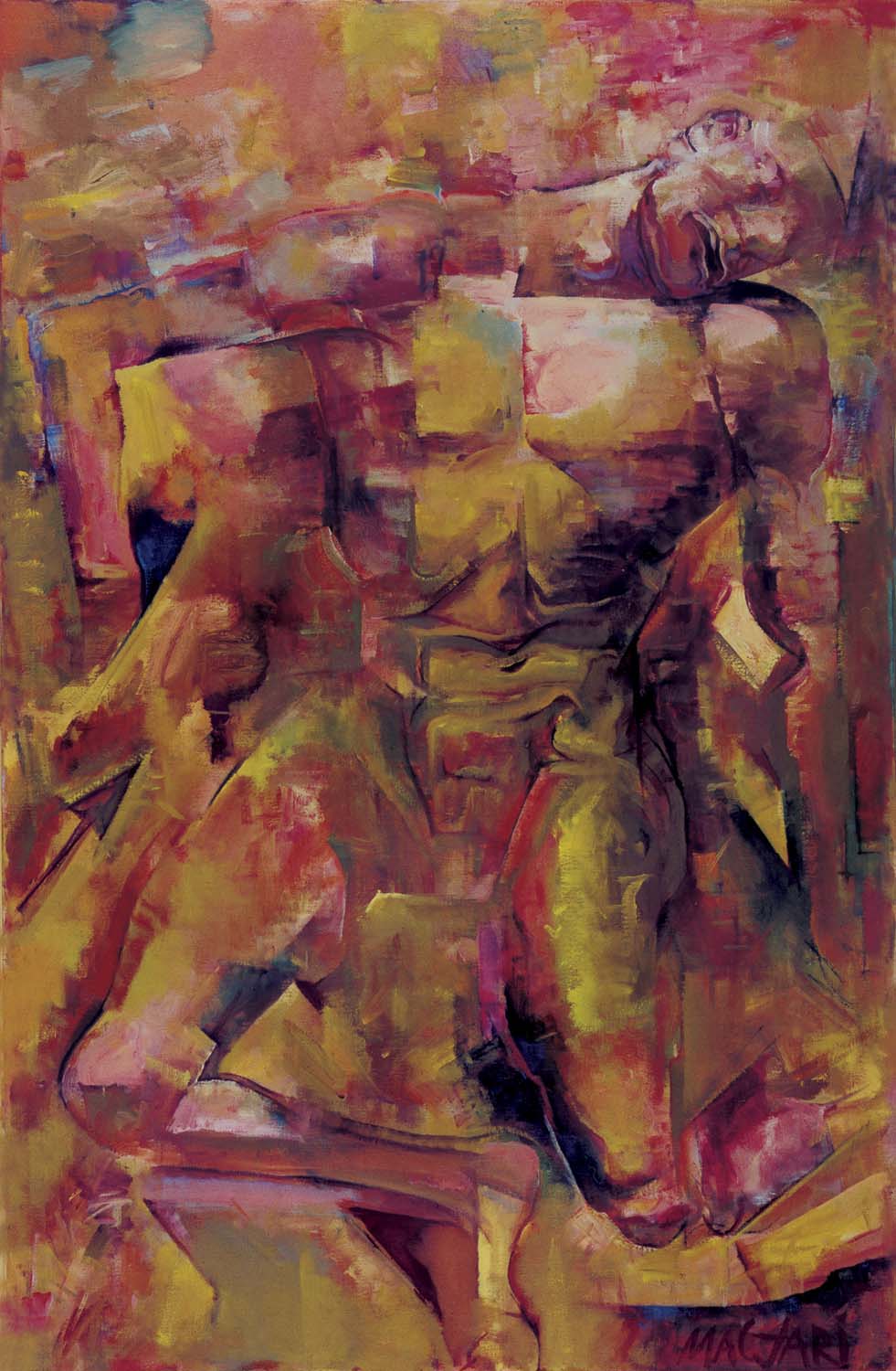 1996 Szent Sebestyén - 1  130 x 84 olaj vászon